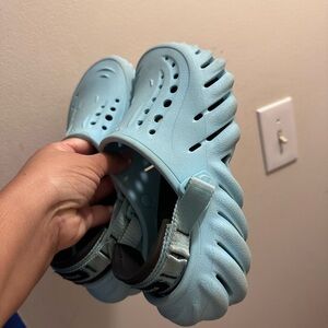 CROCS Sky Blue Slip-On Clogs